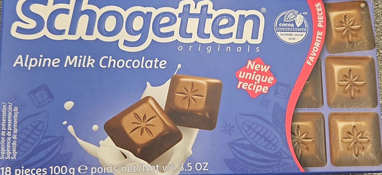 Schogetten Alpine Milk Chocolate