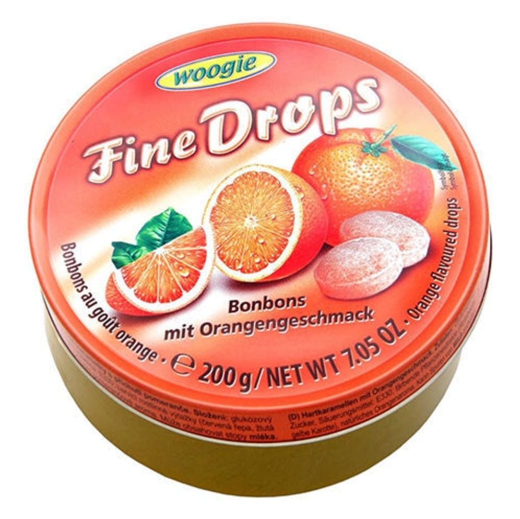 Fine Drop Orange candy