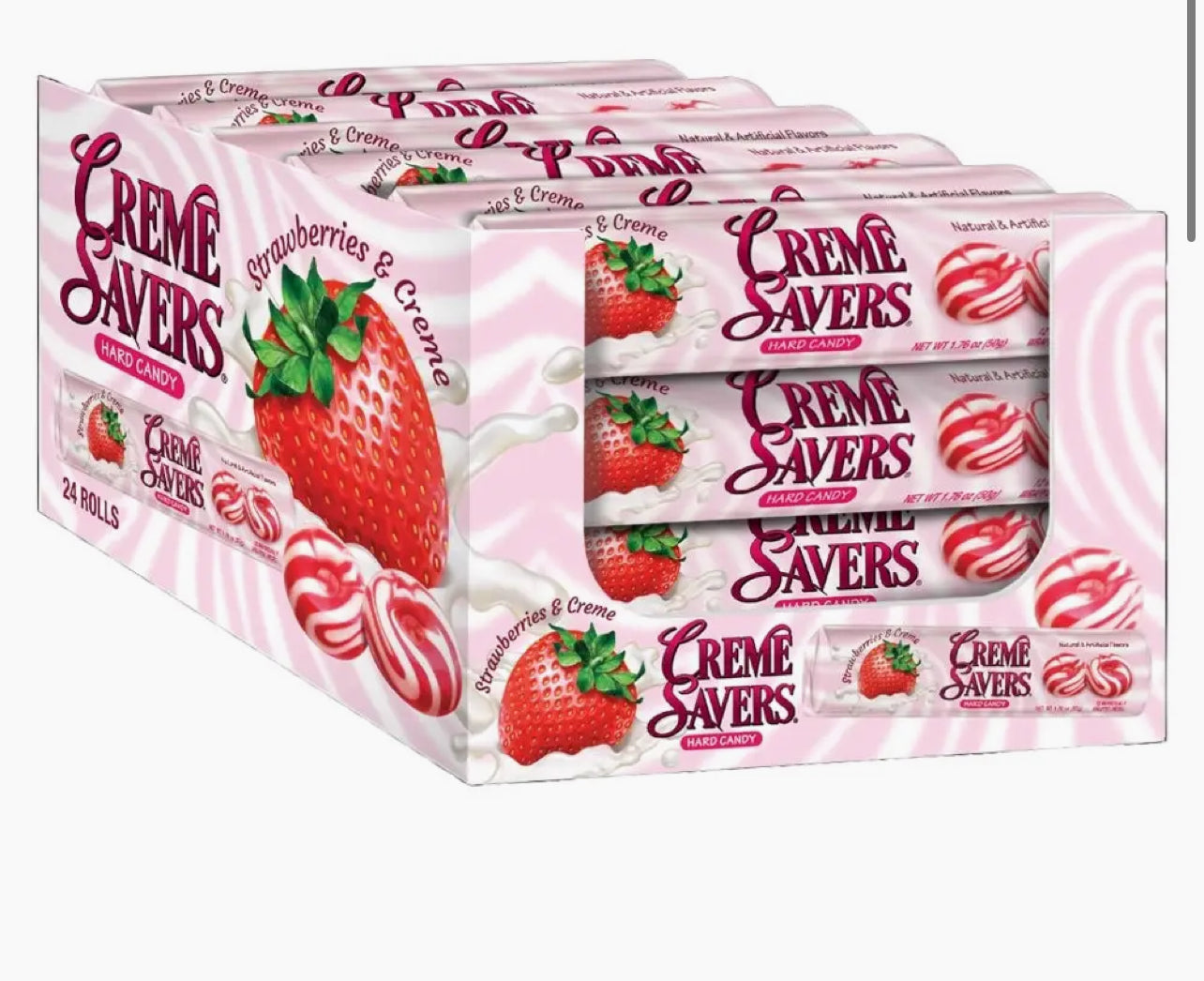 Creme Savers Strawberries & Creme