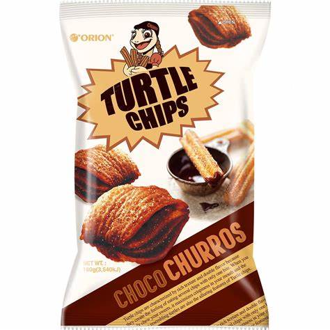 Orion Turtle Chips Churros - 5.64 Oz