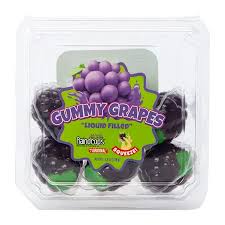Raindrop Gummy Liquid Filled Grapes