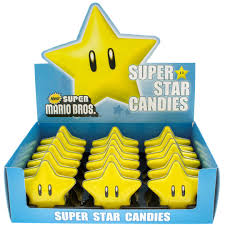 Super Mario Super Star Candy Tin