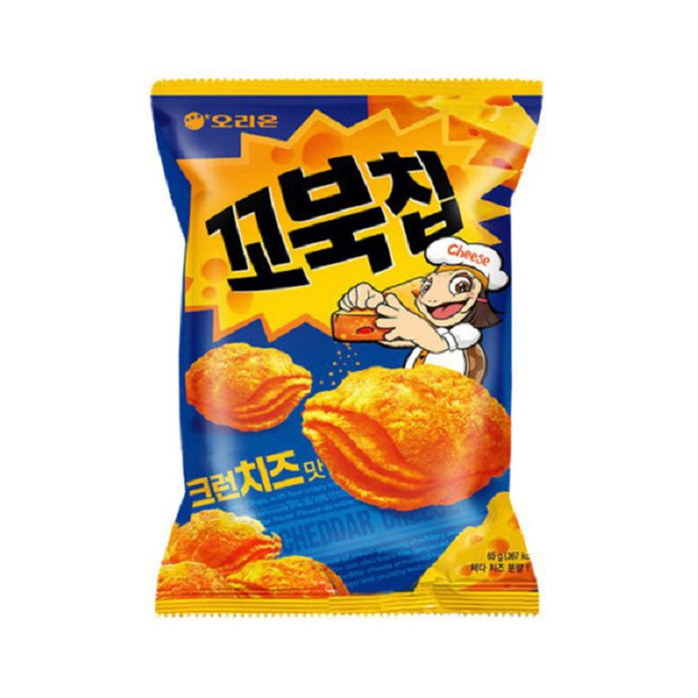 Orion Turtle Chips Cheddar Cheese - 5.65 Oz Wholesale Case of 12