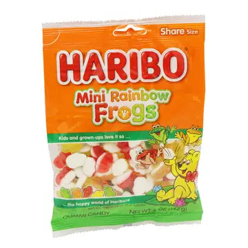 Haribo Mini Rainbow Frogs (Turkey)