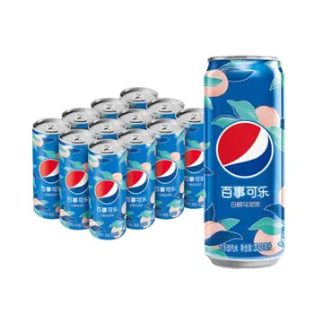 Pepsi White Peach Oolong Flavor can 330ml