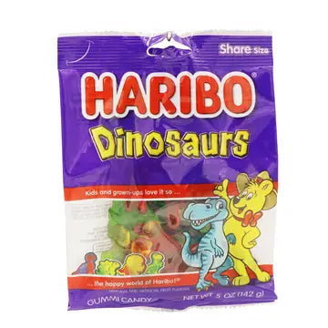 Haribo Dinosaurs, 5oz