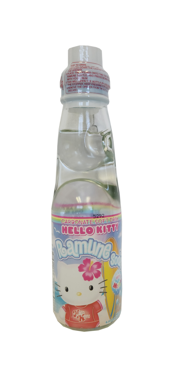 Hello Kitty Ramune Soda Drink