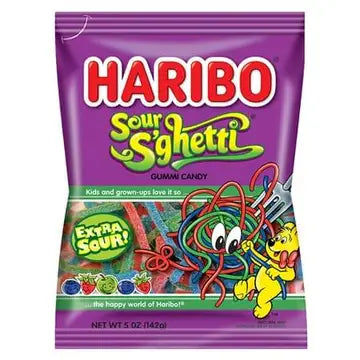 Haribo Sour S'ghetti, 5oz