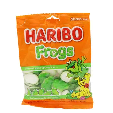 Haribo Frogs Gummy Candy, 5oz (Germany)