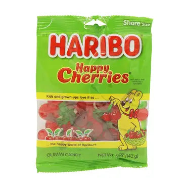 Haribo Happy Cherries, 5oz