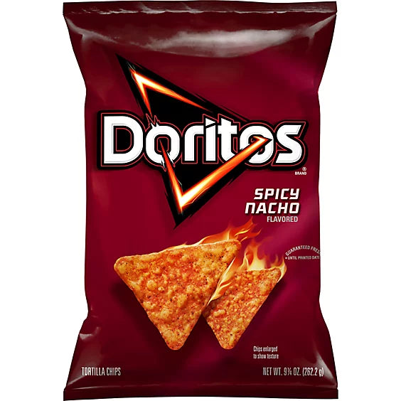 Doritos Spicy Nacho Flavor Wholesale Case of 22