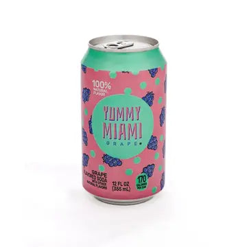 Yummy Miami Grape Soda 12oz