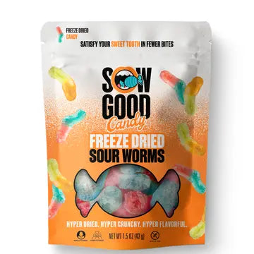 Freeze Dried Sweet Worms