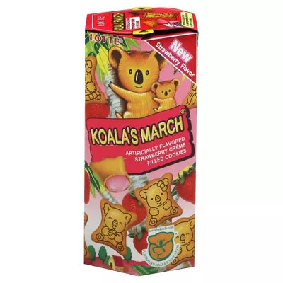 Lotte Koalas March Strawberry