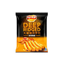 Lay's Chili Deep Ridged Flavor Chips