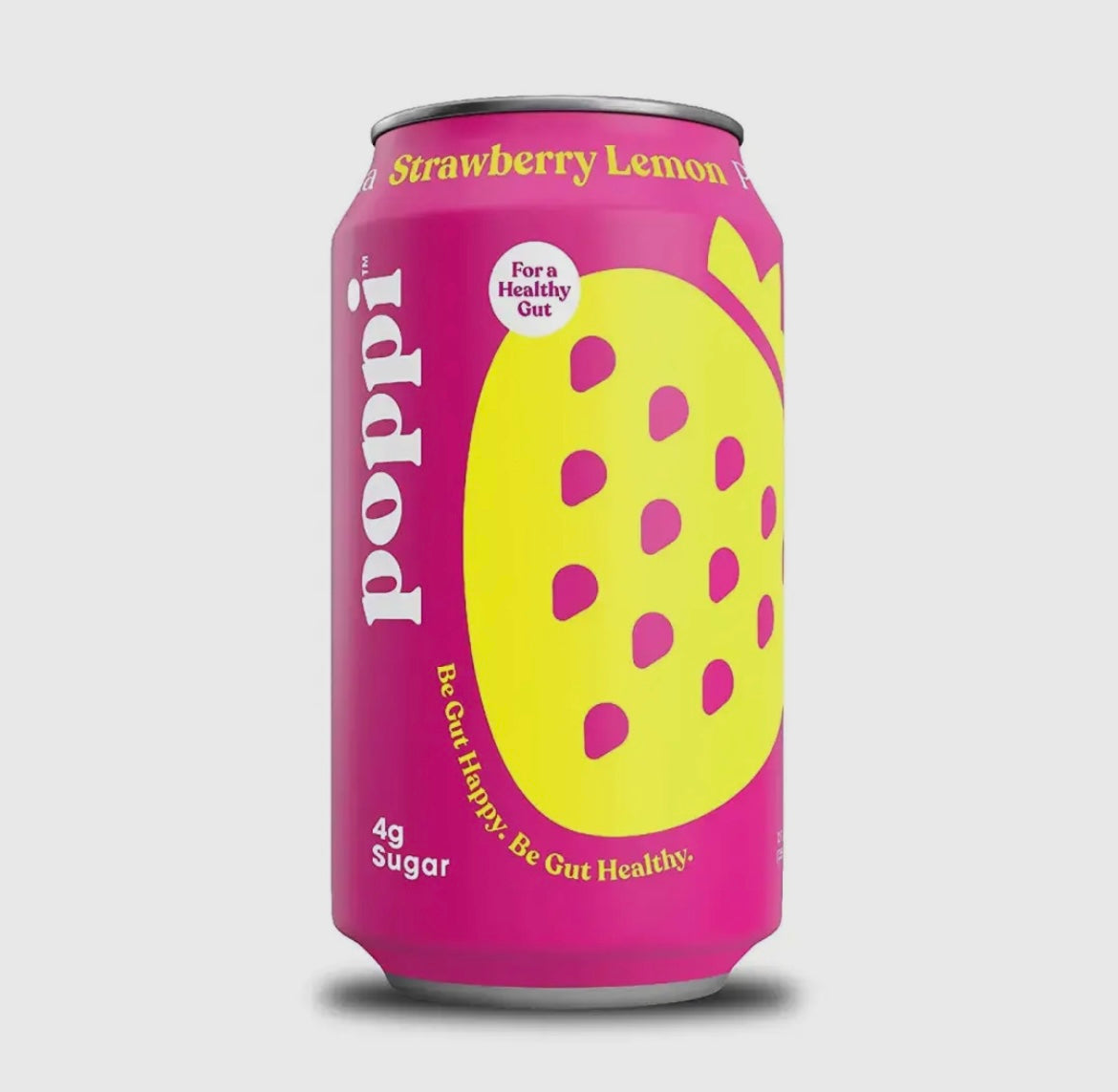 Poppi Sparkling Prebiotic Strawberry