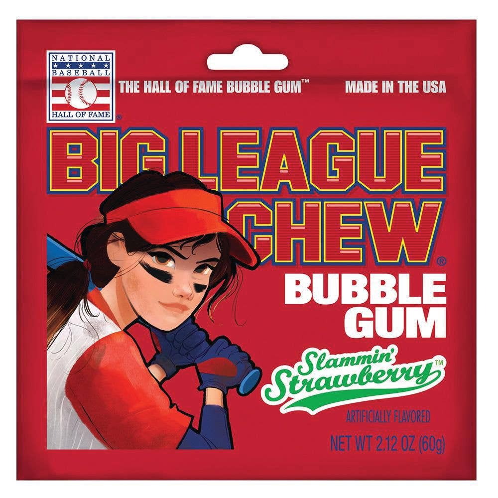 Big League Chew Slamming' Strawberry