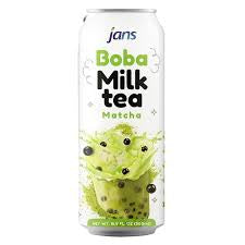 Jans Boba Milk Tea Matcha
