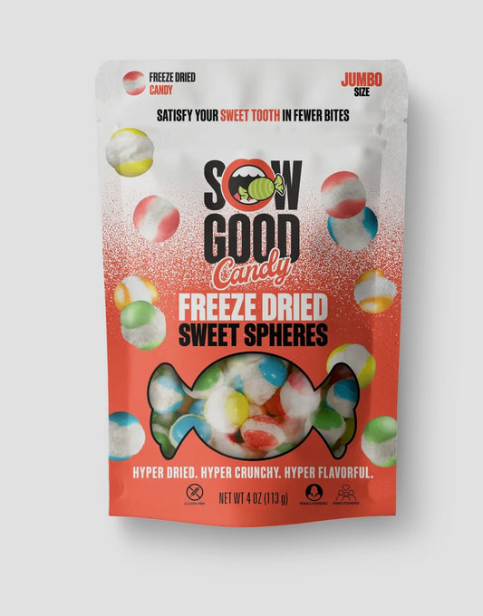 Freeze Dried Sweet Spheres