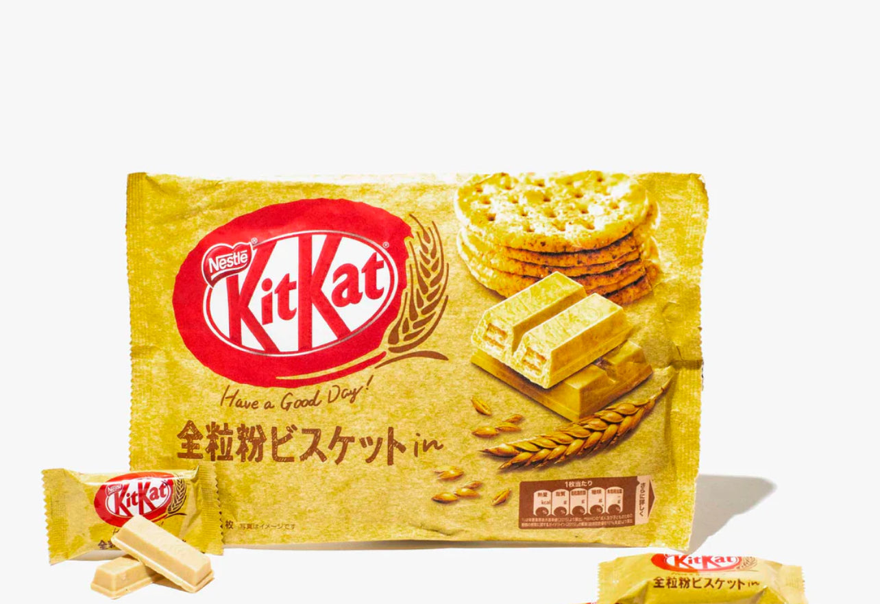 Kit kat dark biscuits mixture