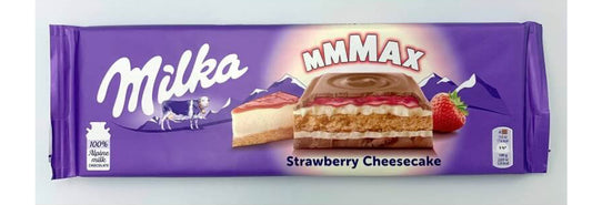 Milka Max Strawberry Cheesecake