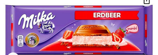 Milka Max Erdbeer Strawberry