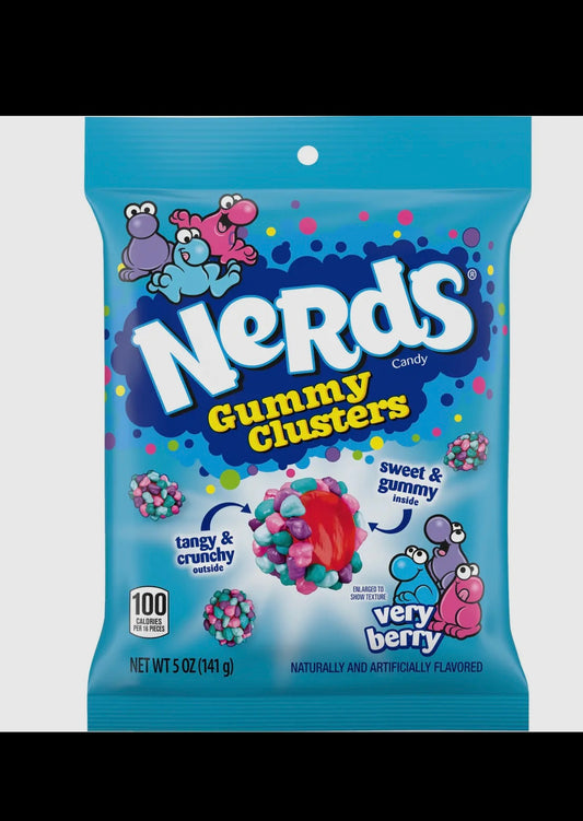 Nerds Gummy Clusters Very Berry 5oz Bag