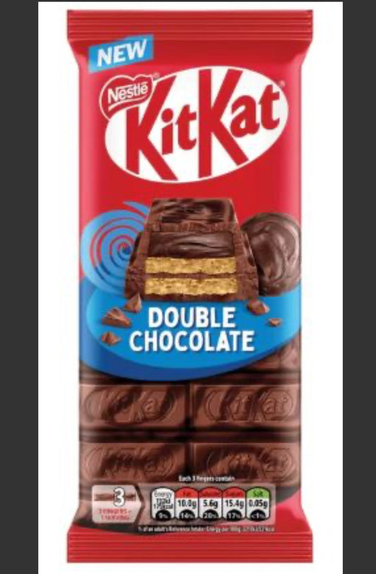 Limited Import - Uk Kitkat, Double Chocolate 99g