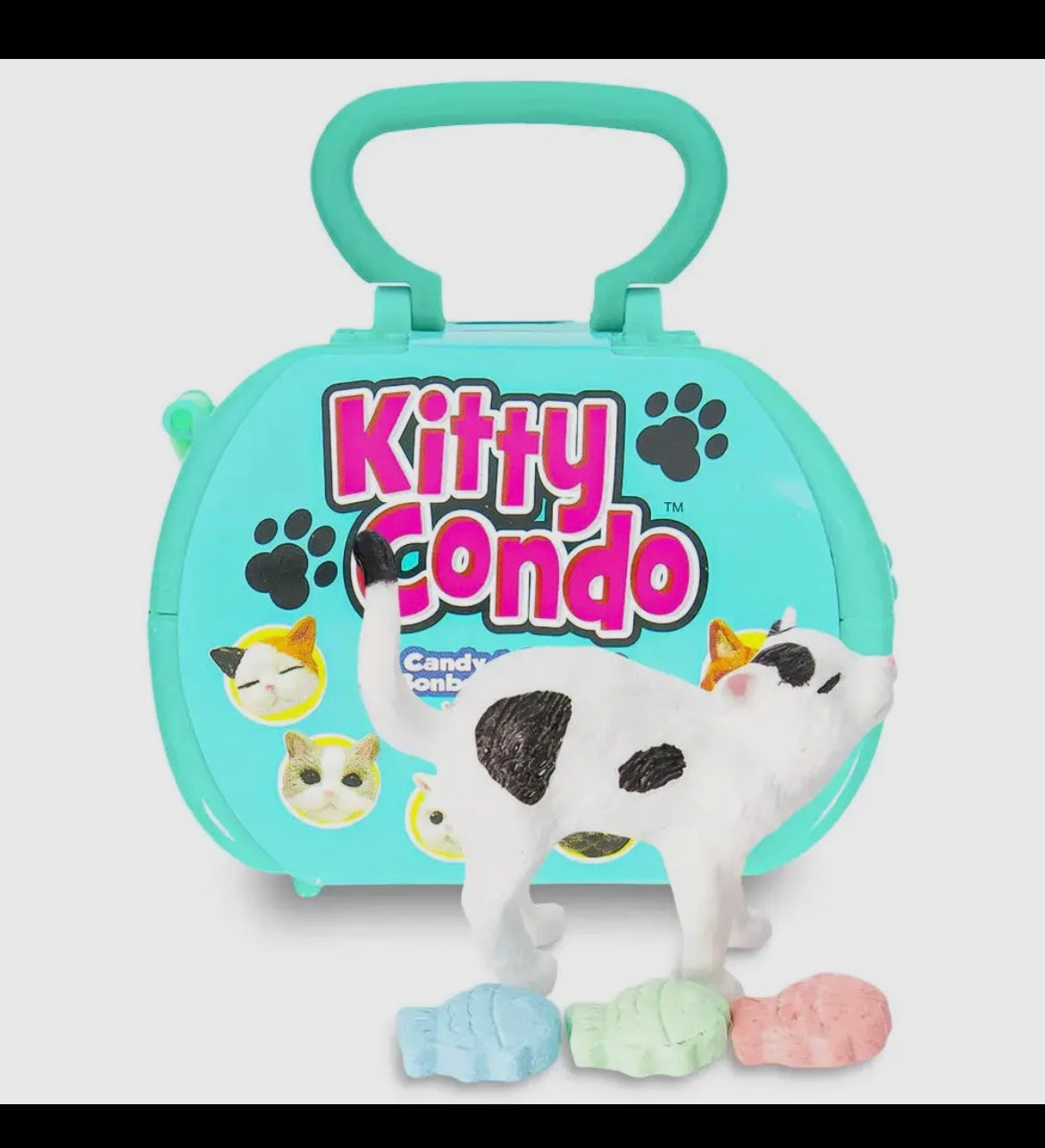 Kitty condo candy toy