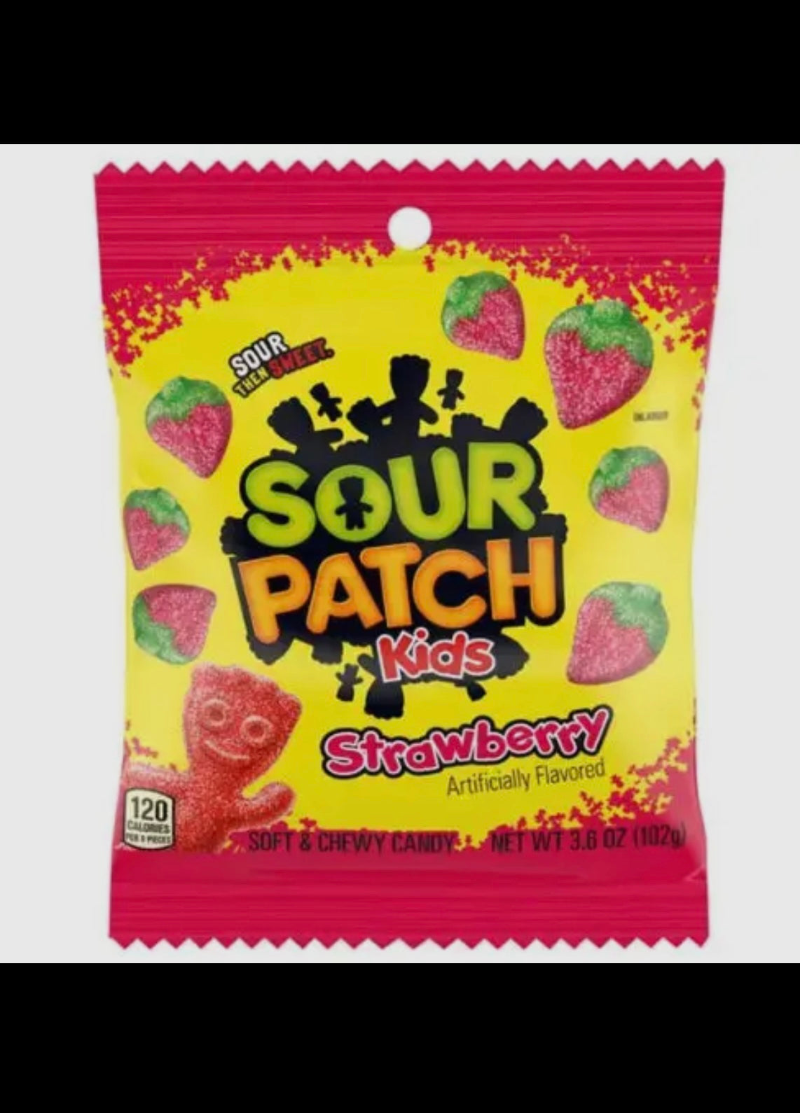 Sour patch strawberry