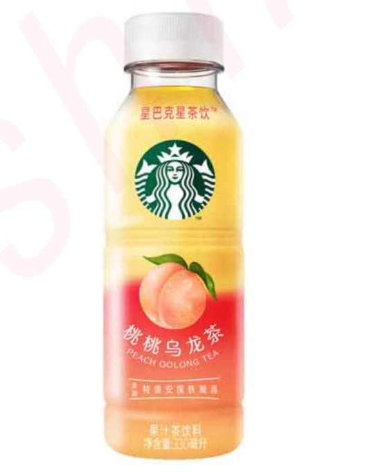 Starbucks peach Oolong Drink
