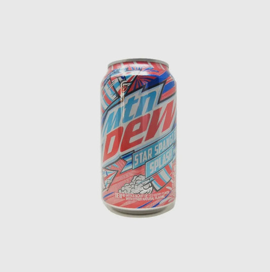 Mountain Dew Star Spangled Splash,Red berry soda