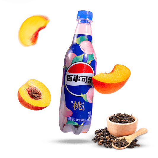 Pepsi coke peach Oolong