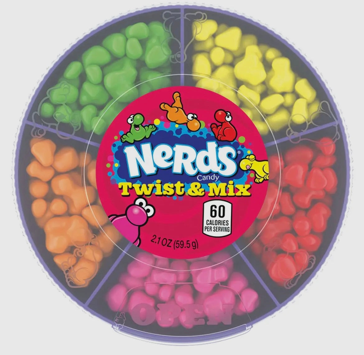 Nerds Candy, Twist & Mix, 6ct