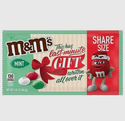 M&M Mint  Choc Share Size