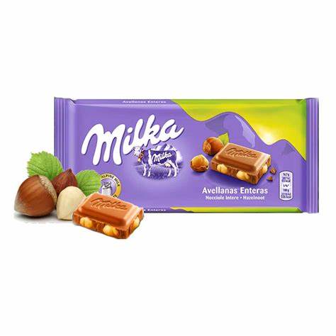 Milka Chocolate Hazelnut 100g