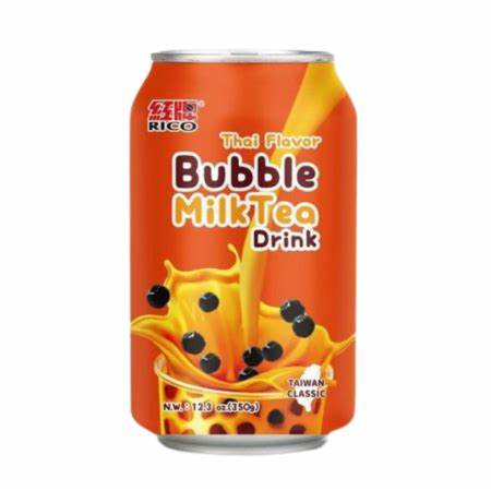 Rico Bubble Milk Tea Thai Flavor 12.3 Oz