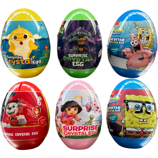 Nickelodeon Assorted Plastic Eggs w/ Candy 8×2.86oz Single