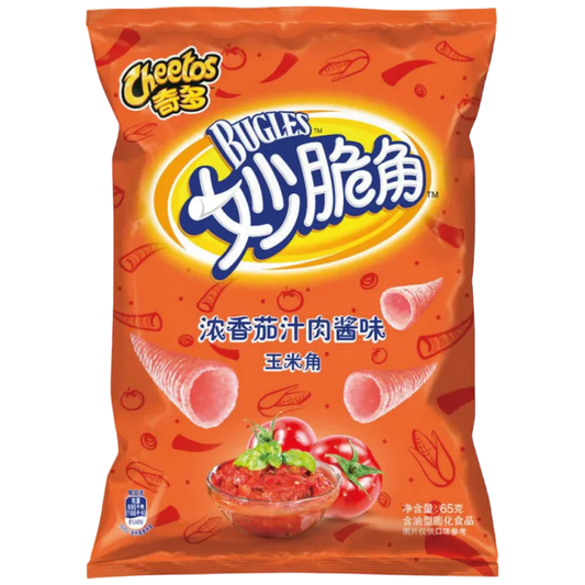 Cheetos Bugles Tomato Meat Sauce Flavor (China)