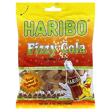 Haribo Fizzy Cola, 5oz (Brazil)