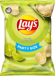 Lay's Lime Flavor Potato Chips