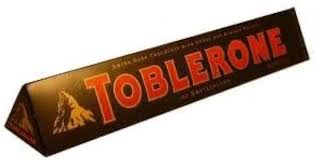 Toblerone Dark Chocolate With Honey & Almond Nougat