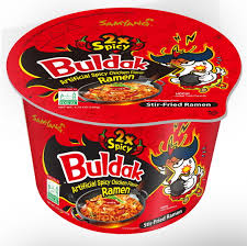 Samyang Buldak 2X Spicy Hot Chicken Flavor Instant Ramen, 3.7 oz, Big Bowl