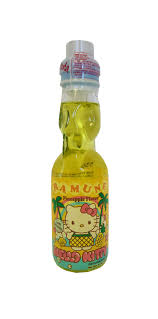 Ramune Pineapple Flavor Hello Kitty Limited Edition - 6.6 Fl Oz