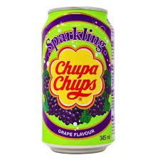 Chupa Chups Sparkling Drink, Grape Flavor