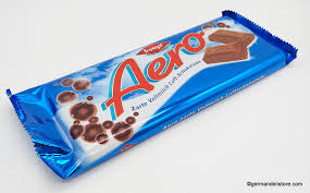 Aero Vollmilch Chocolate Candy Bar (German)