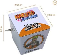 Naruto Shippuden Ichiraku Ramen Fruit Punch Flavor Candy Tin - 1 oz