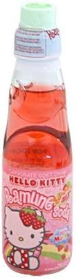 Ramune Strawberry Flavor Hello Kitty Limited Edition - 6.6 Fl Oz