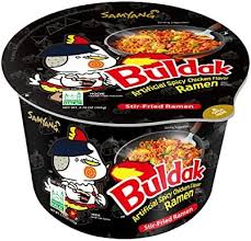 Samyang Buldak Spicy Chicken Stir Fried Ramen Bowl Single - 3.7 oz