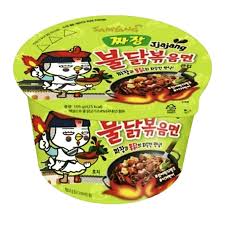 Samyang Buldak Jjajang Spicy Chicken Ramen Bowl Single - 3.7 oz